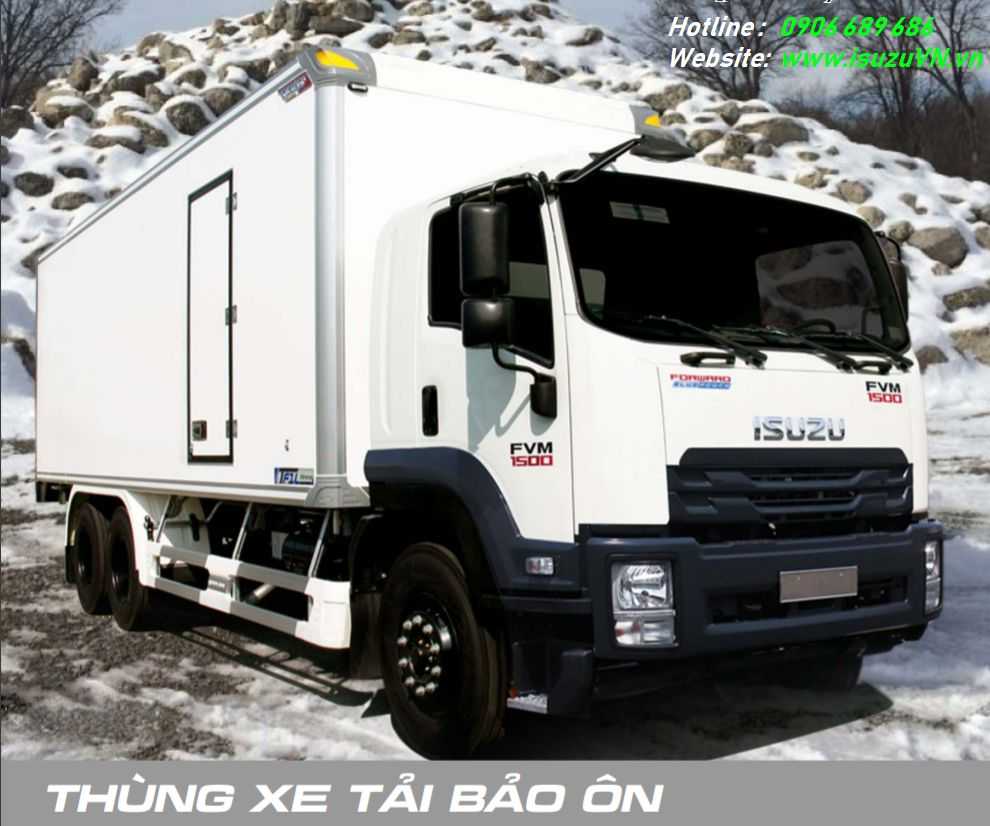 XE TẢI ISUZU THÙNG BẢO ÔN