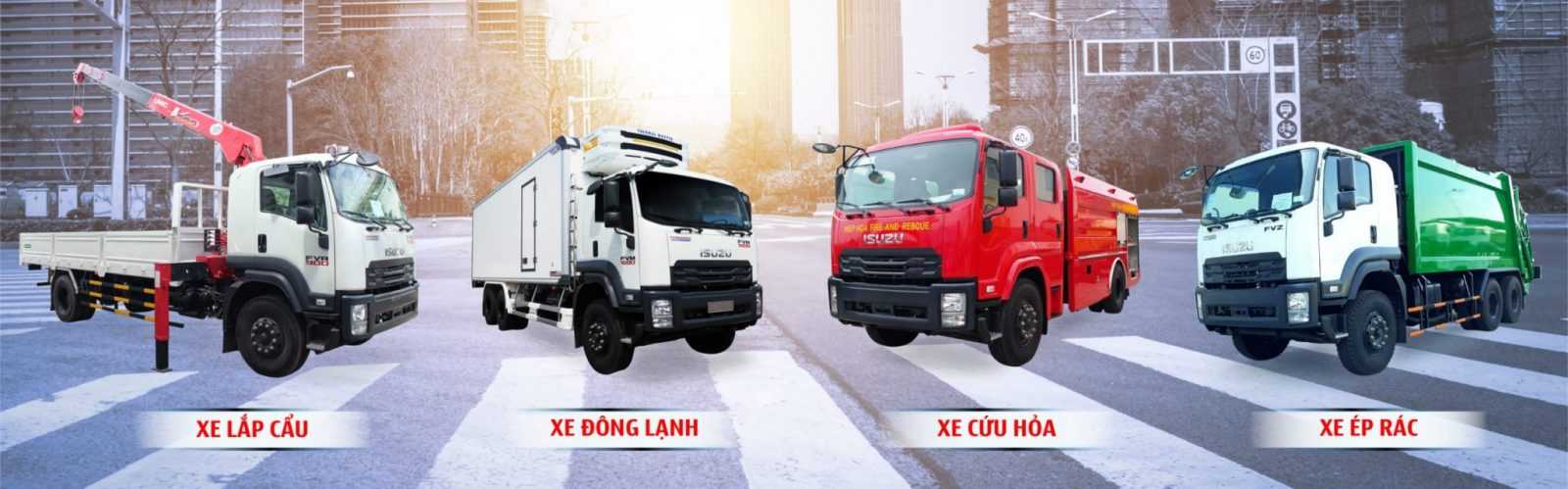 XE CHUYÊN DỤNG ISUZU