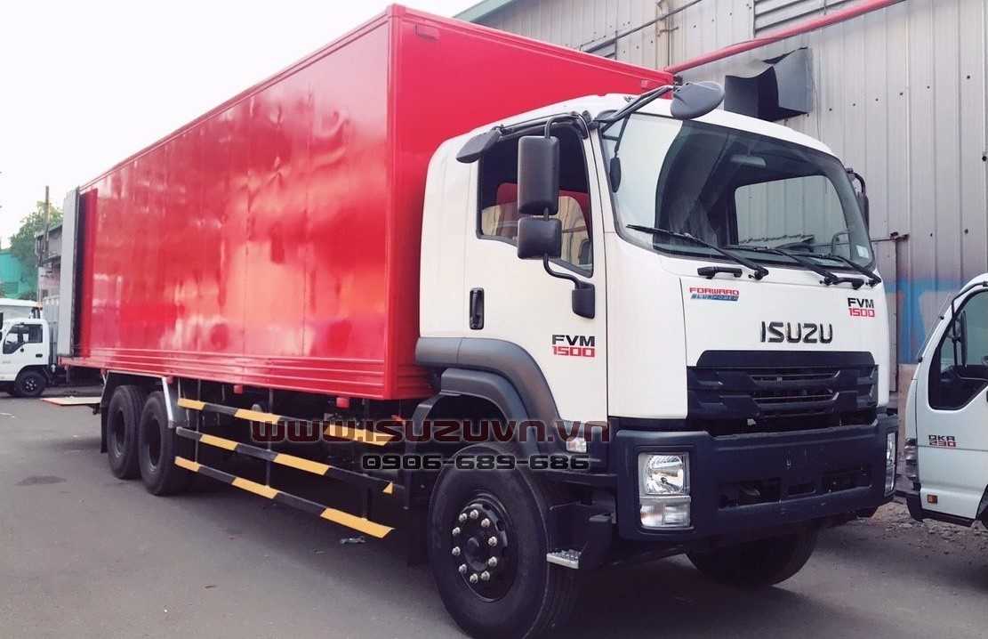 Xe Tải Isuzu 14T2 Thùng Kín 9M3 – Gắn Bửng Nâng – FVM34WE4